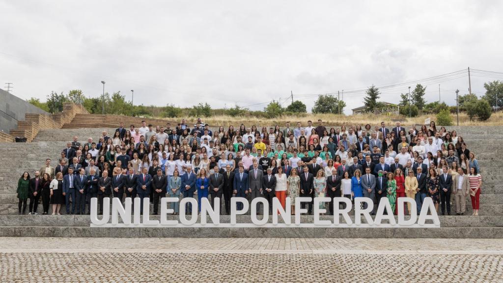 Felipe VI en el Campus de Ponferrada