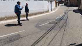 El alcalde de Melgar de Tera exige una actuación urgente de la Diputación en la carretera que cruza el pueblo