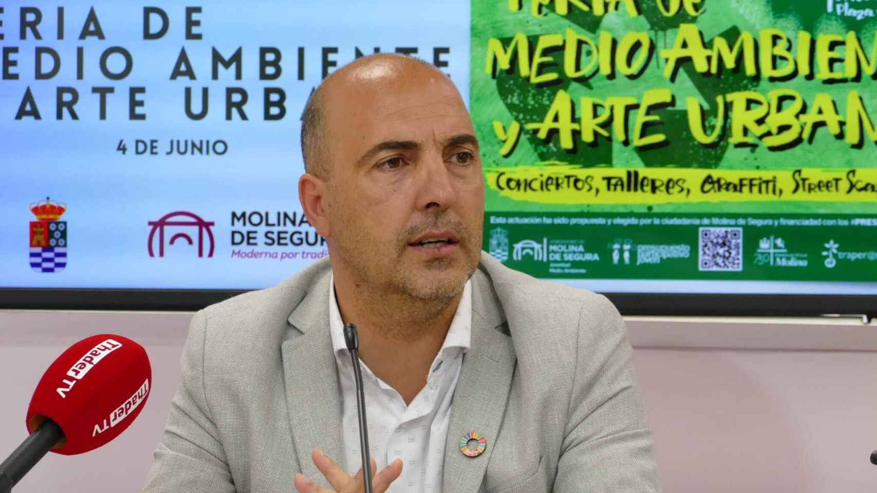 El alcalde de Molina de Segura, el socialista Eliseo García.