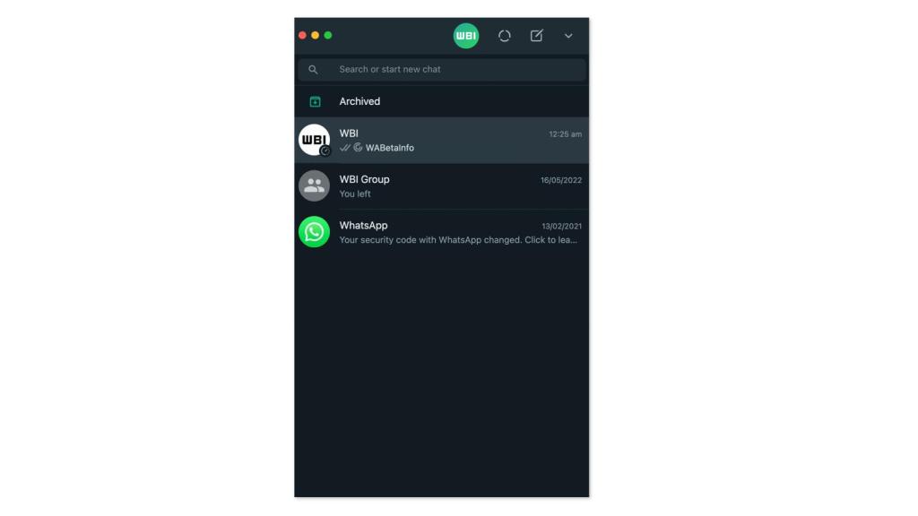 Captura de WhatsApp en desarrollo