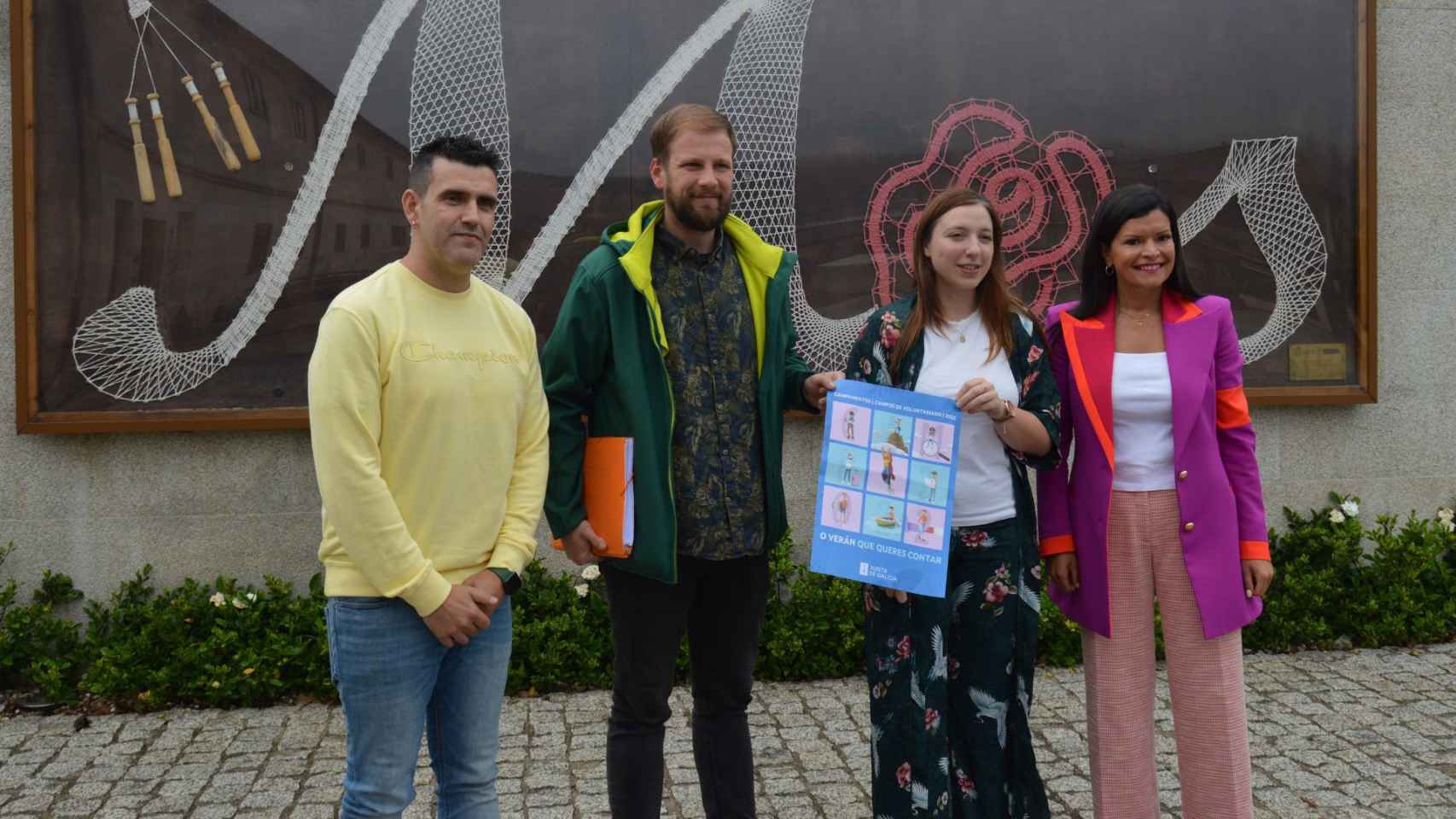 Presentación en Mos del campo de voluntariado ‘Aldea Alfacuca’.