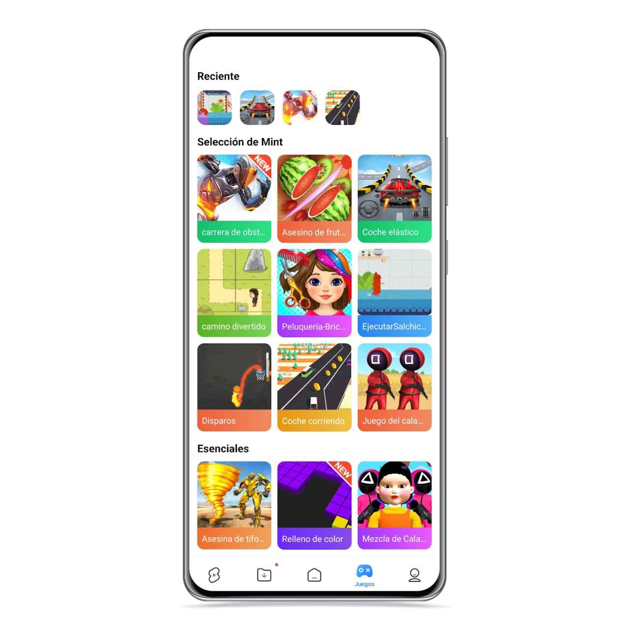 Juegos disponibles en el navegador de Xiaomi