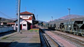 Estación de FEVE de Guardo en Palencia