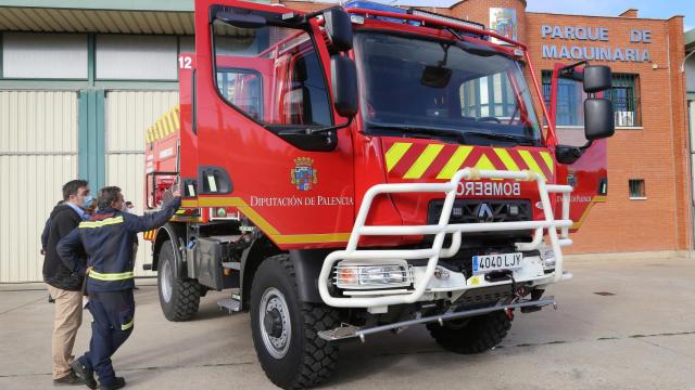 Camión de Bomberos de la Diputación de Palencia