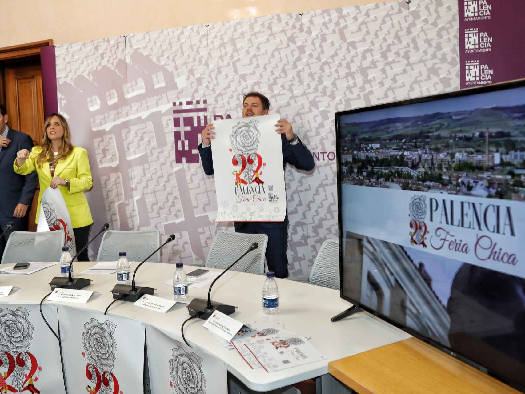 Presentación de la programación de la Feria Chica de Palencia 2022.