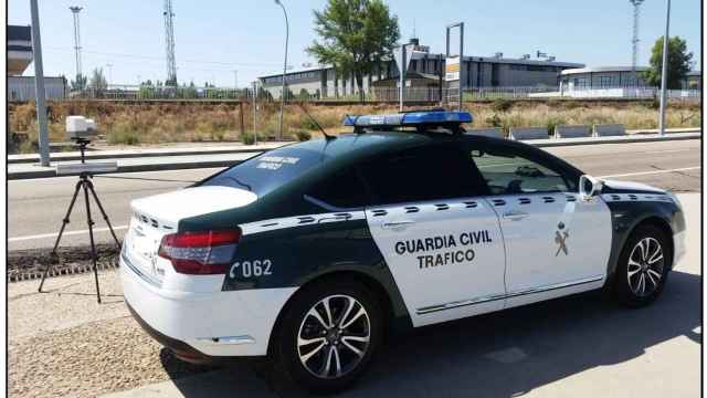Rádar de la Guardia Civil de Tráfico de Salamanca