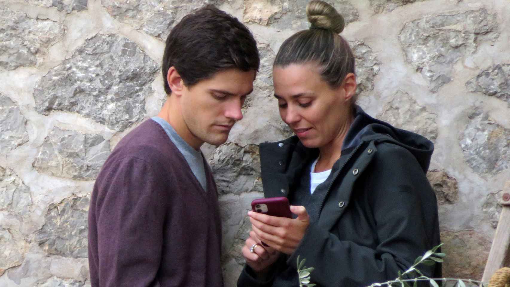 José Entrecanales y Claudia Osborne en una imagen tomada en octubre de 2021.