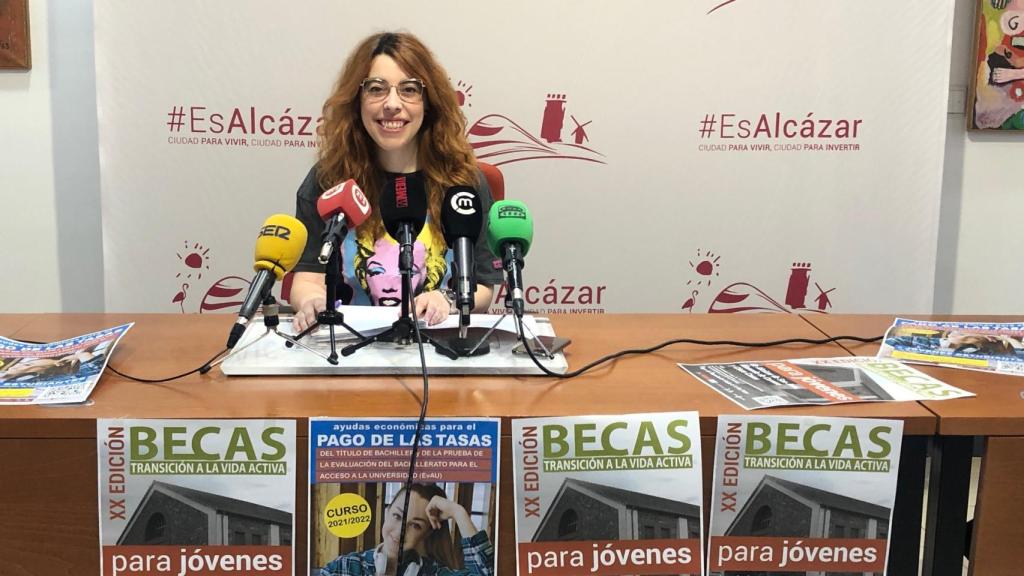 Alba Castellanos, concejala de Juventud e Infancia. Foto: Ayuntamiento de Alcázar de San Juan.