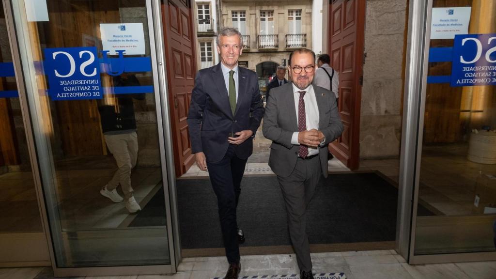 Alfonso Rueda en la inauguración del XXXI Congreso da Sociedade Española de Cirurxía Plástica Ocular e Orbitaria.