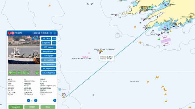 Pesquero ‘Piedras’ con vía de agua 64 millas suroeste de Cabo Mizen (Irlanda).