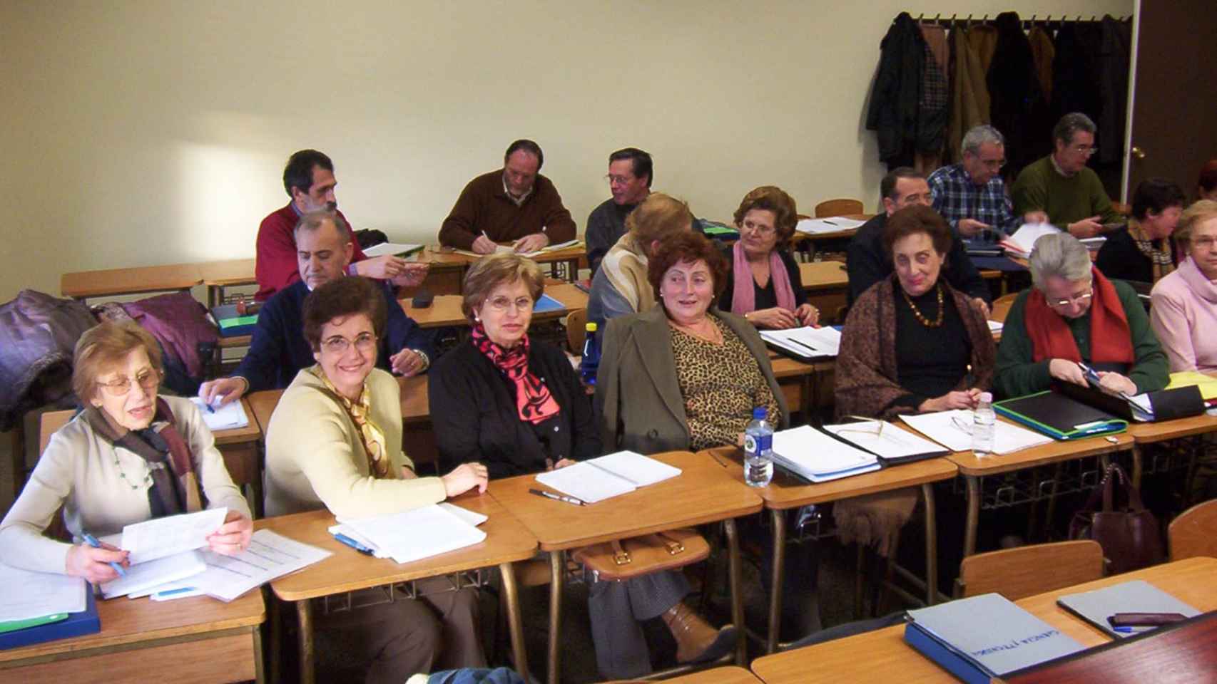 Imagen de una clase de 2004.