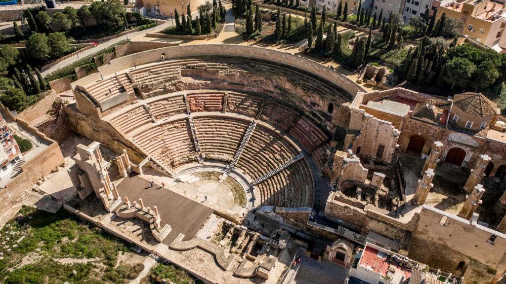 Anfiteatro romano de Cartagena.