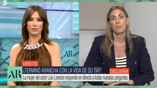 Patricia Pardo y Arancha Palomino, en 'El Programa de Ana Rosa'.