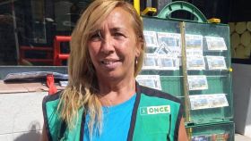 Mercedes Baeza, la vendedora de la ONCE que ha repartido 815.000 euros en Málaga.