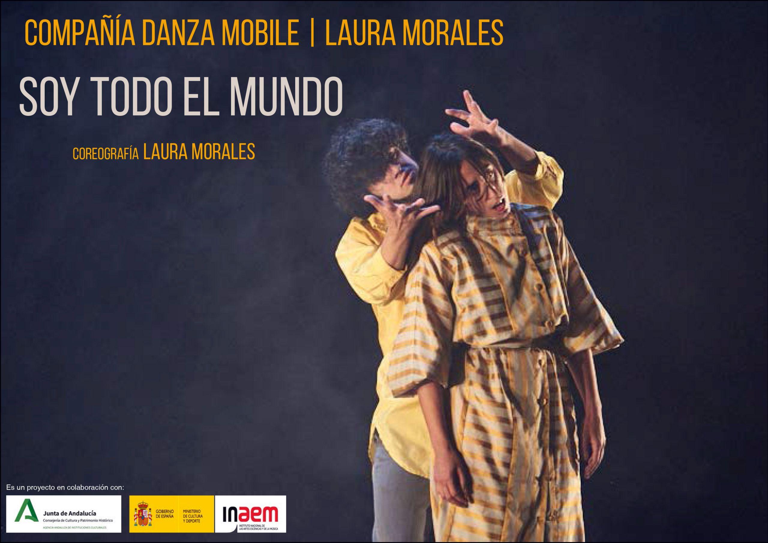 Soy todo el mundo”, pieza creada por Laura Morales junto al bailarín Helliot Baeza.