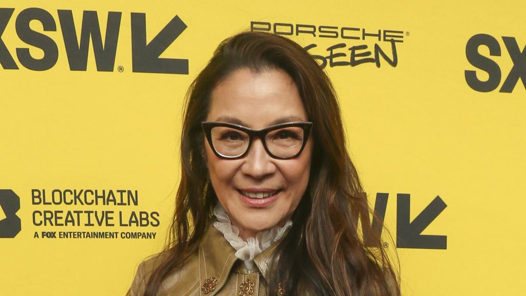 Michelle Yeoh en la presentación de 'Todo a la vez en todas partes' en el SXSW.