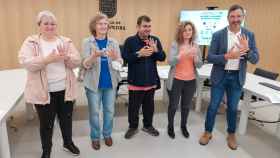 Presentación del programa por el Día Nacional de las Lenguas de Signos en Pontevedra.