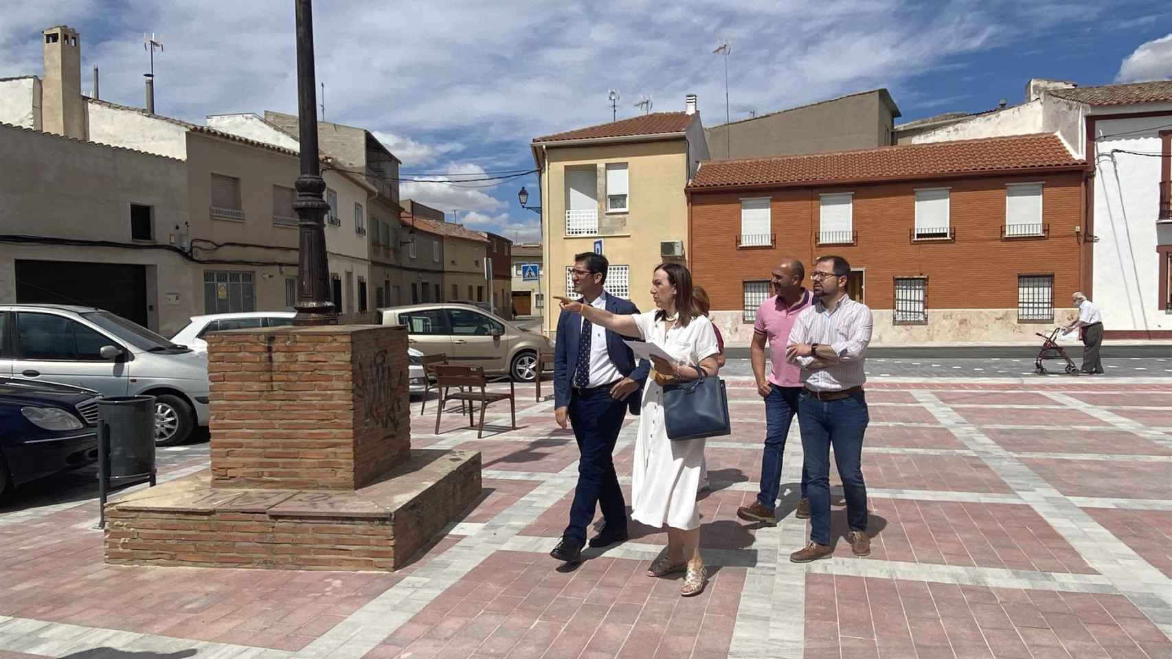 Inaugurada la reforma integral de las Plazas de la Bolsa, la Justa y el Ángel de Alcázar de San Juan