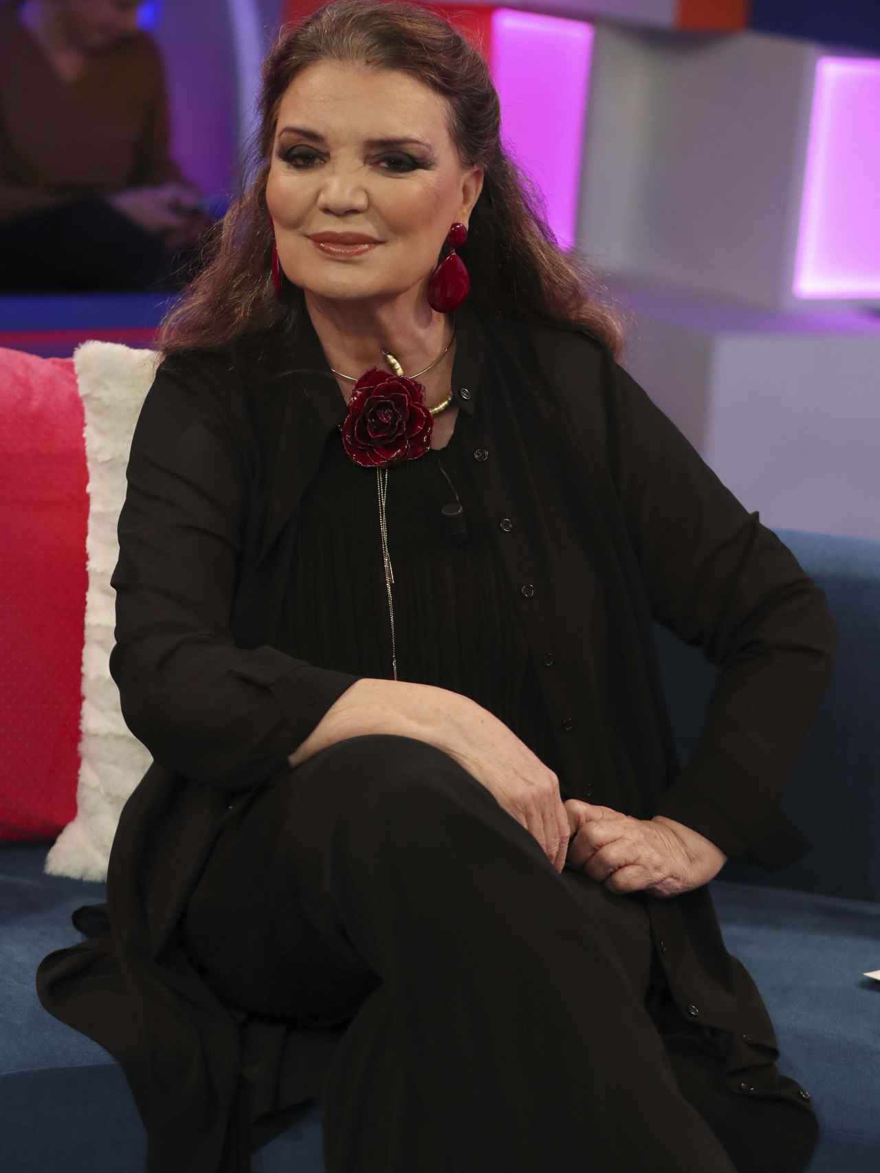 María José Cantudo, en su última aparición en televisión, en 2019.