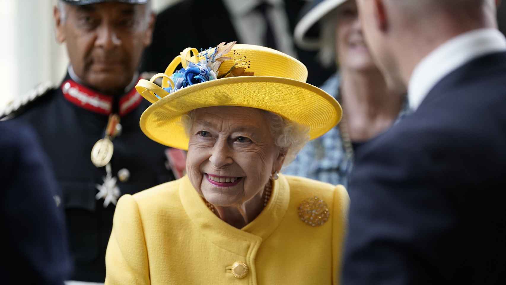 La reina Isabel II en una imagen de archivo tomada el pasado 17 de mayo de 2022 en Londres.