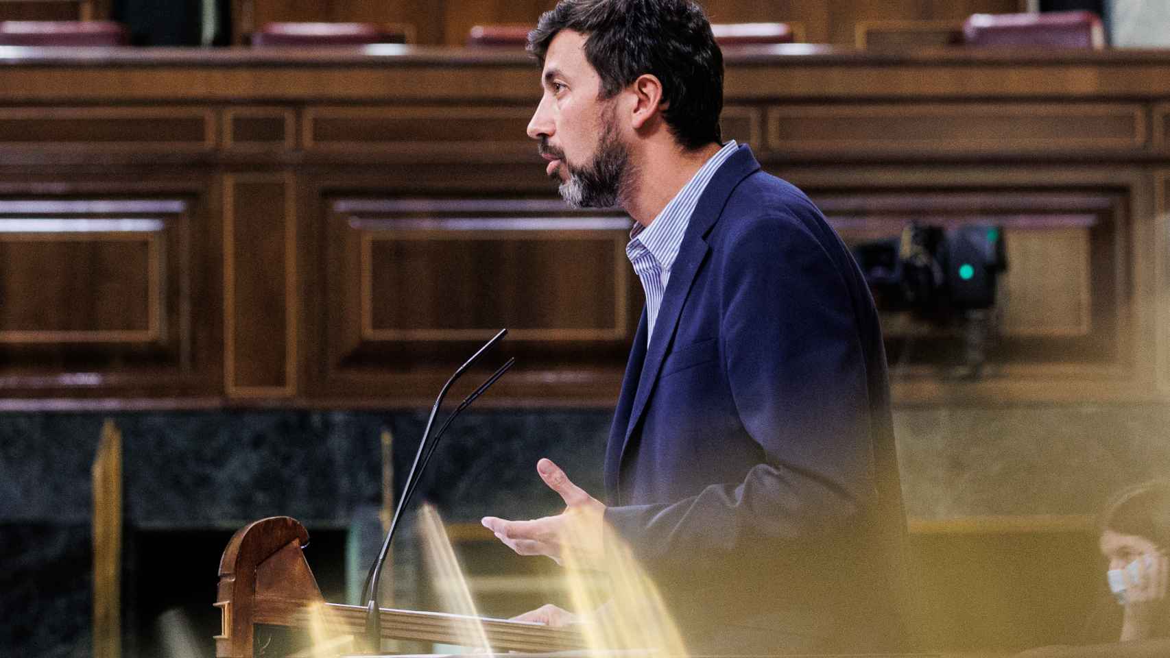 Antonio Gómez-Reino. presidente de la Comisión de Trabajo del Congreso y diputado por Unidas Podemos.