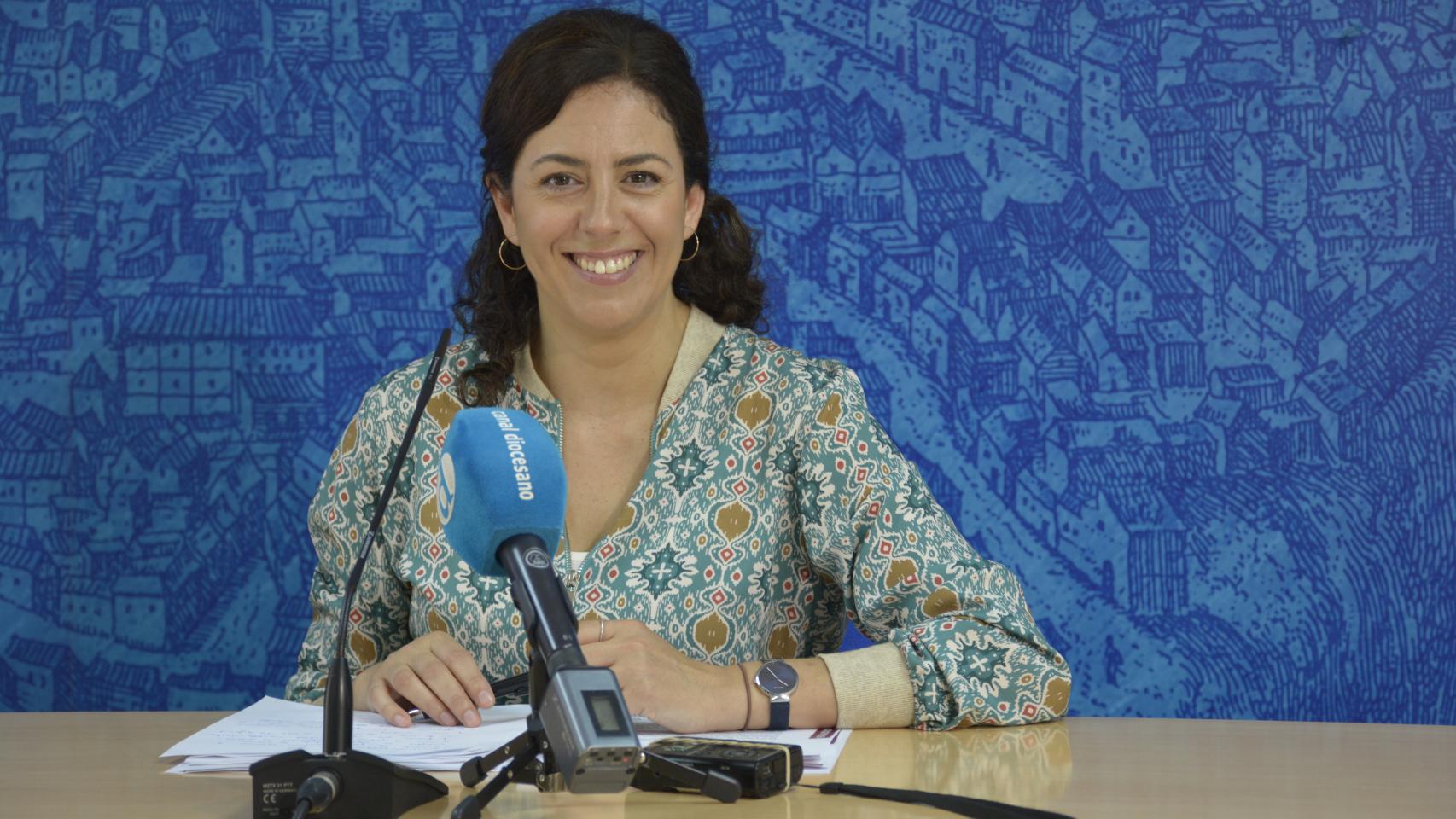 Noelia de la Cruz, este viernes en rueda de prensa