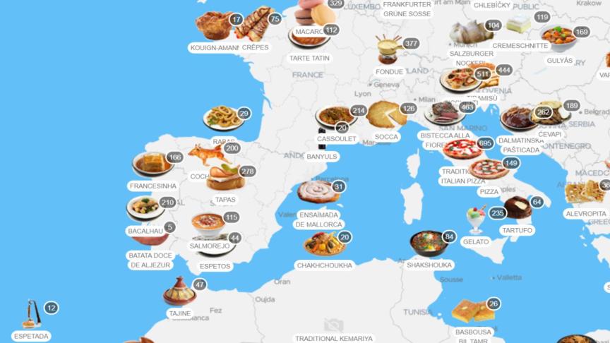 El Google Maps De Los Gourmets Encuentra Los Platos T Picos De Cada