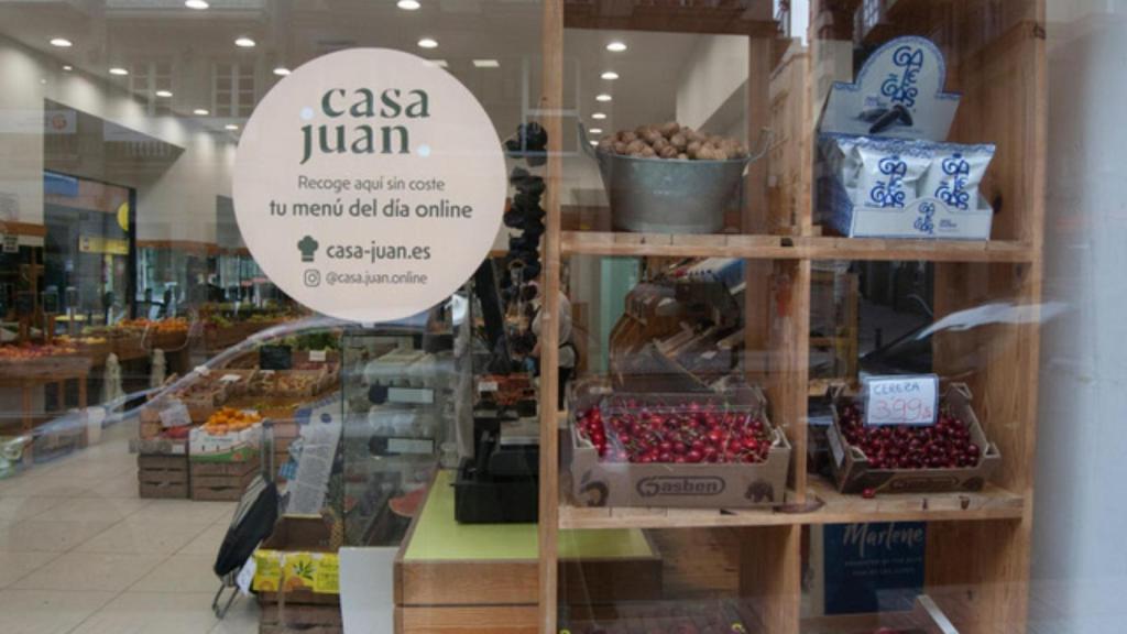 Los pedidos de Casa Juan ya se pueden recoger en Verduras Frescas.