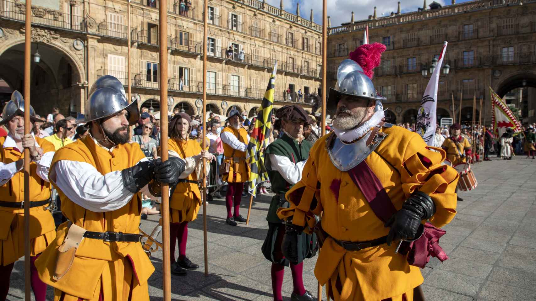 Desfile del Siglo de Oro por las calles de Salamanca