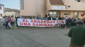 Manifestación en Lumbrales por una sanidad digna