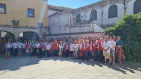 Encuentro provincial de Voluntariado de Cruz Roja celebrado en Mojados