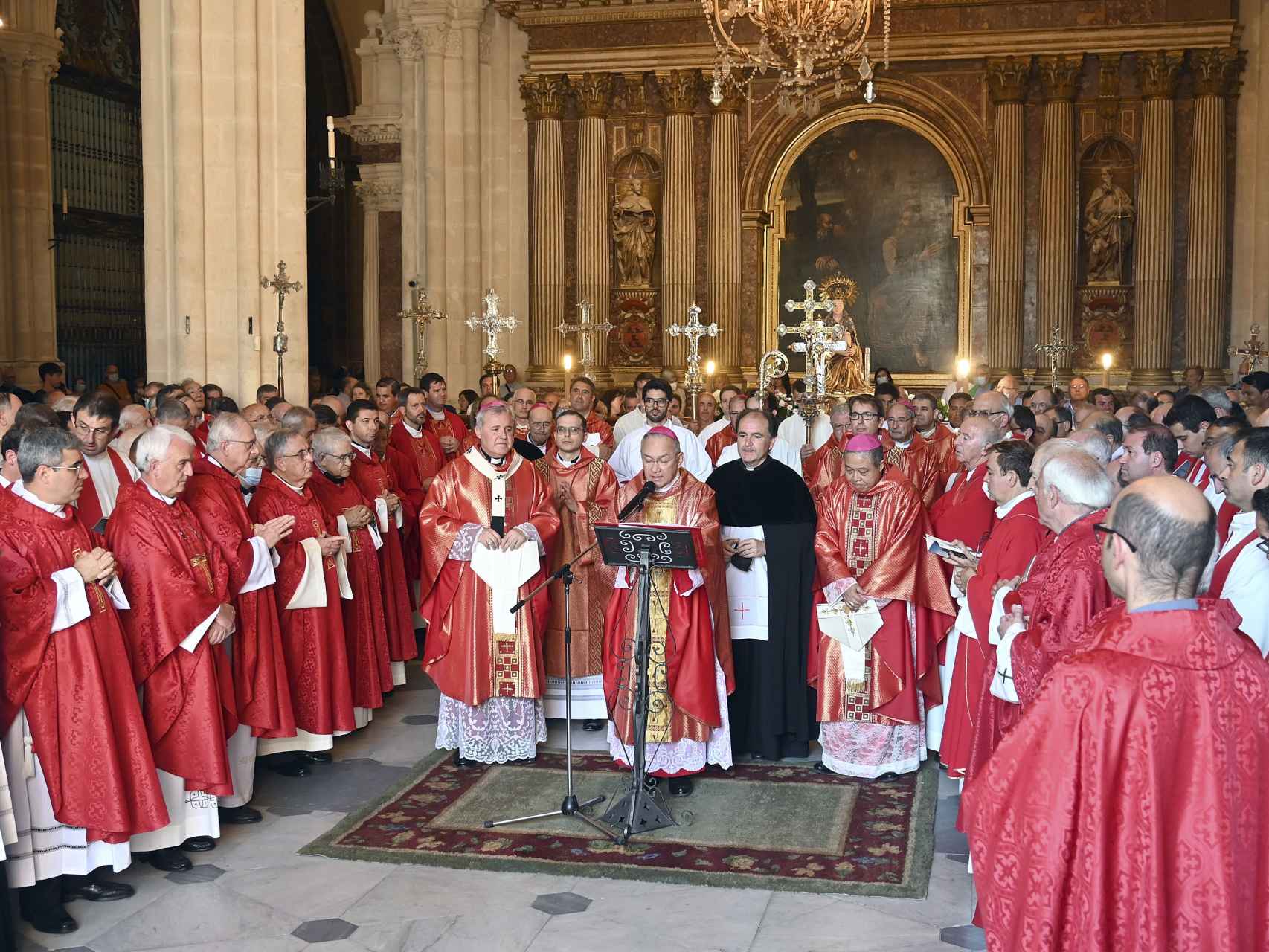 Actos de clausura del Año Jubilar en la Catedral de Burgos, este domingo.