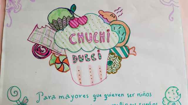 Logotipo de 'Chuchi Dulce' ganador del concurso 'Imagina tu empresa'