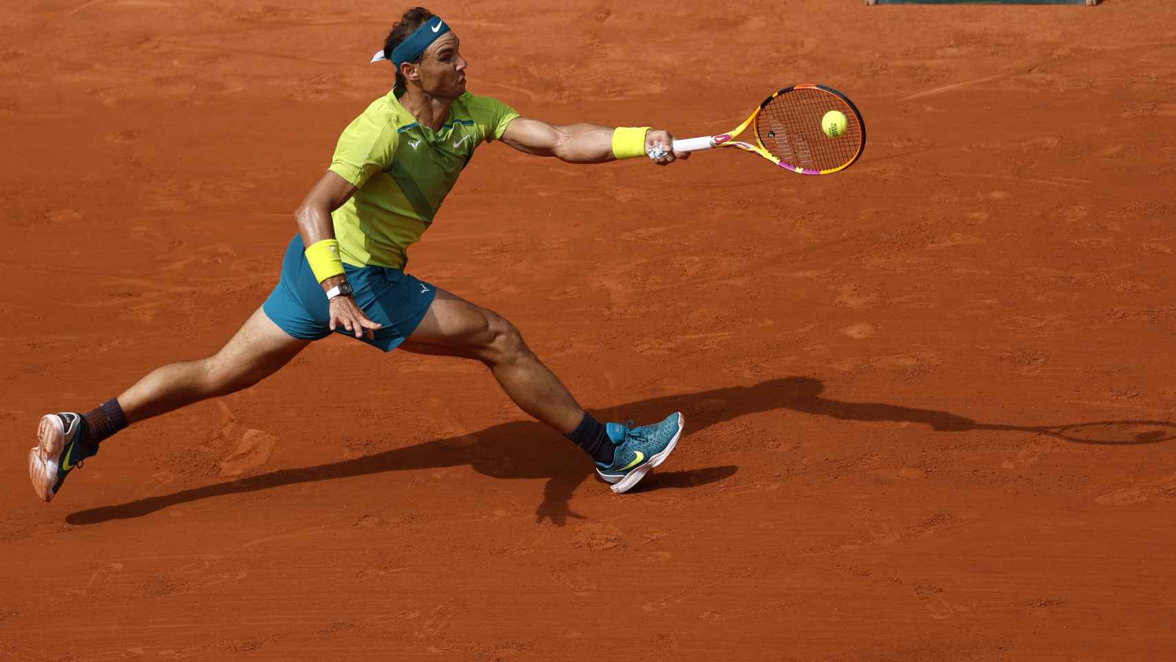 Rafa Nadal, en la final de Roland Garros 2022