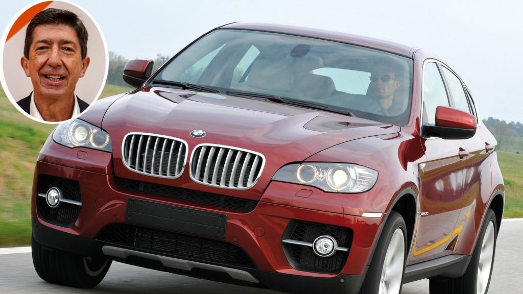 Juan Marín tiene un BMW X6 a su nombre.