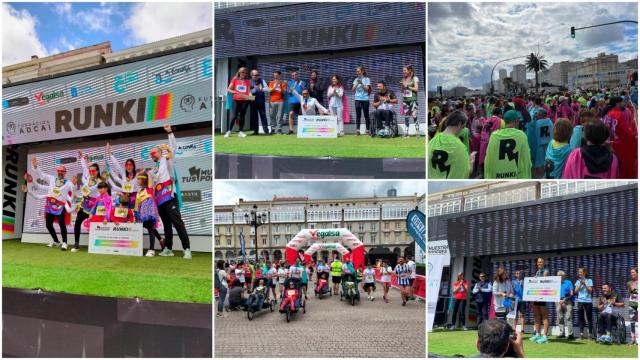 A Coruña se llena de superhéroes para la celebración de la carrera por la inclusión RUNKI