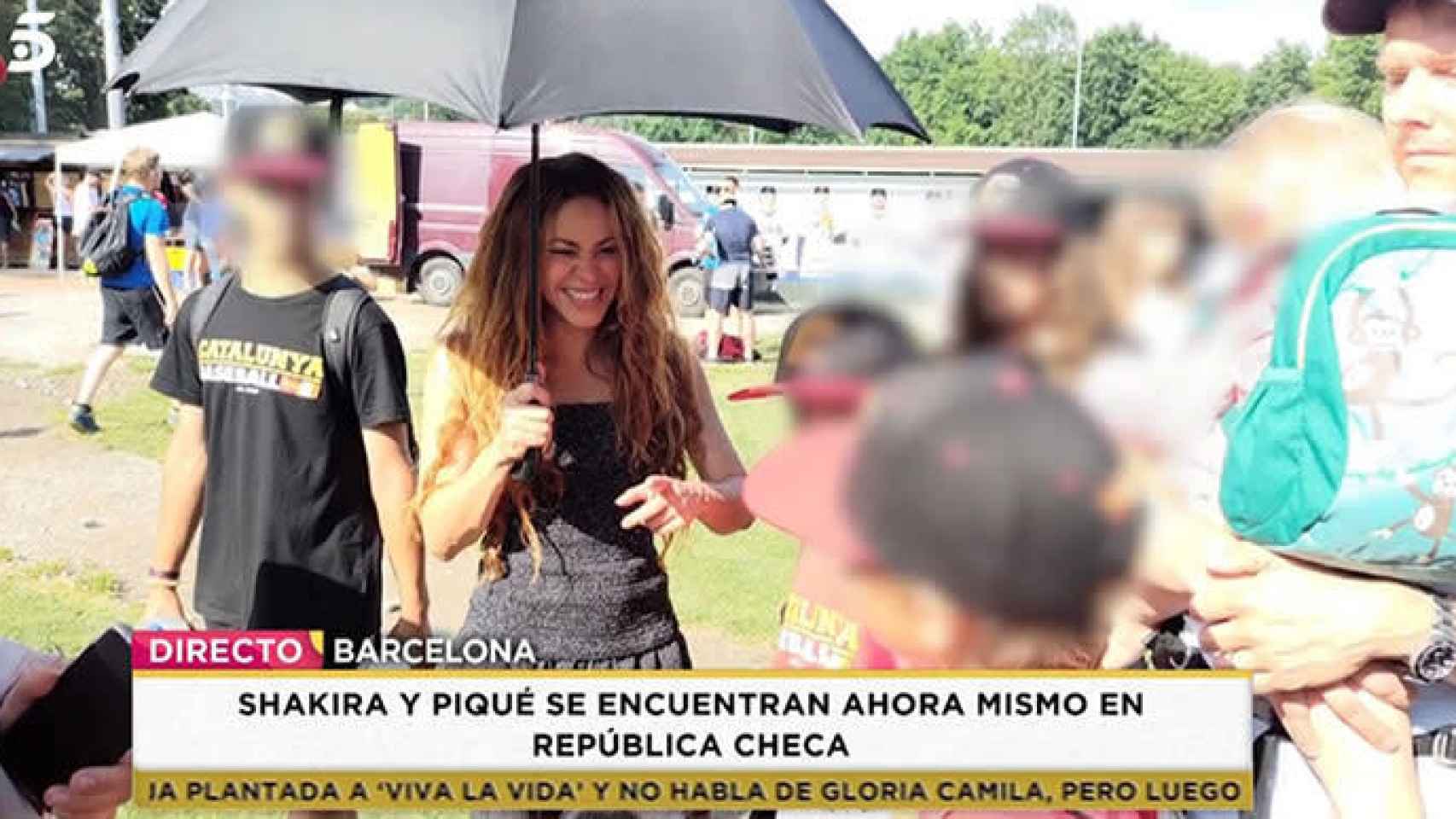 Shakira, en República Checa.