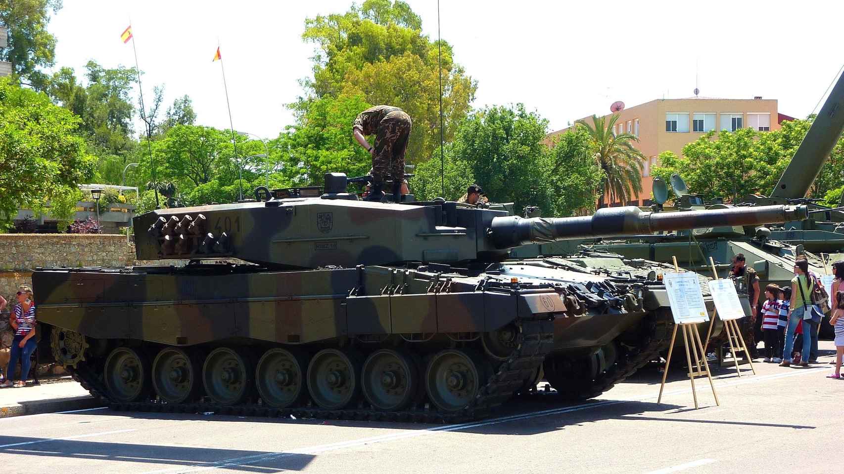 Leopard 2A4 del Ejército de Tierra