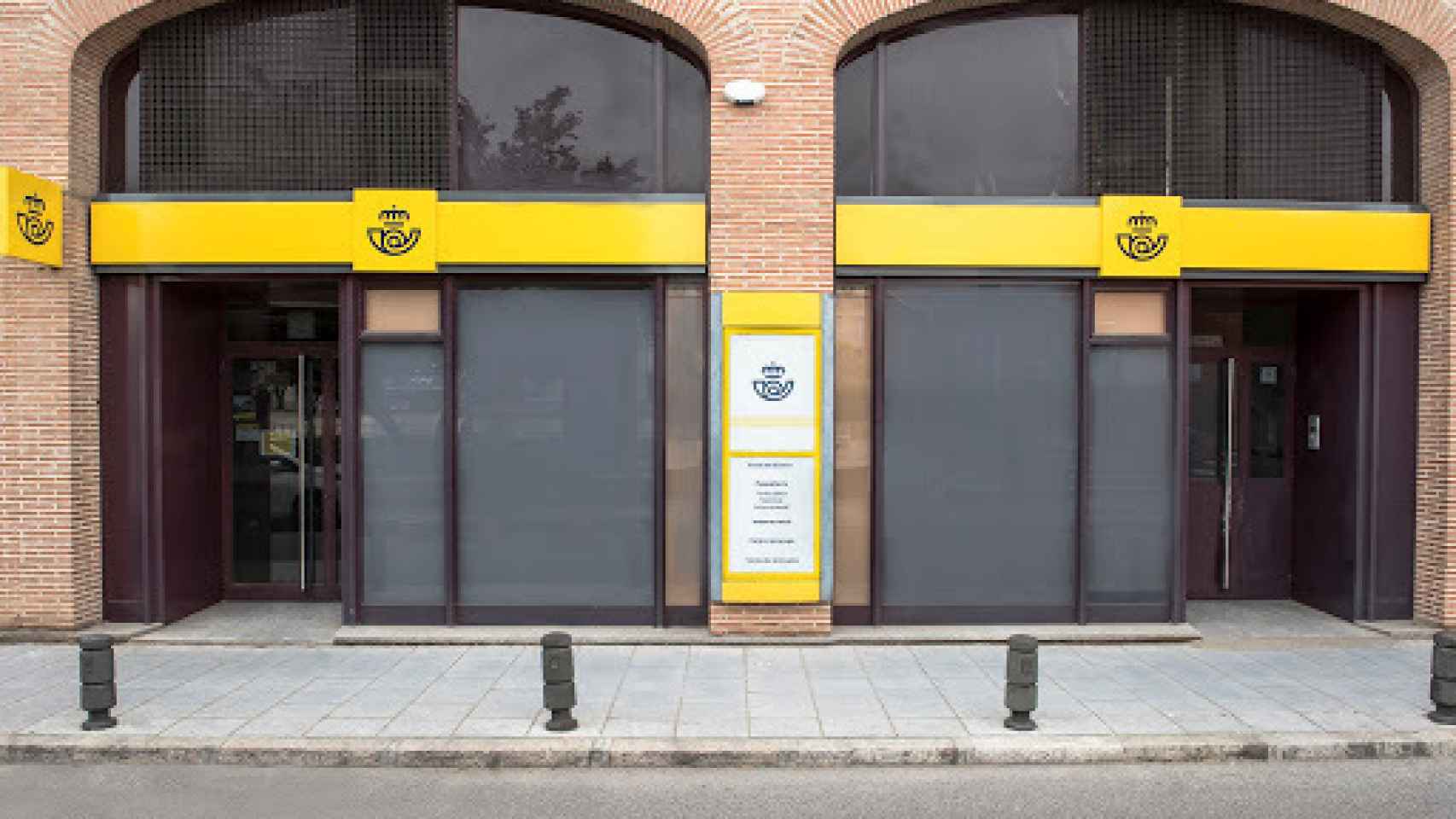 La fachada de la oficina de Isaac Albéniz.