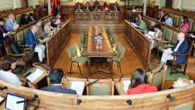 Imagen del Pleno Ordinario del Ayuntamiento de Valladolid de este lunes.
