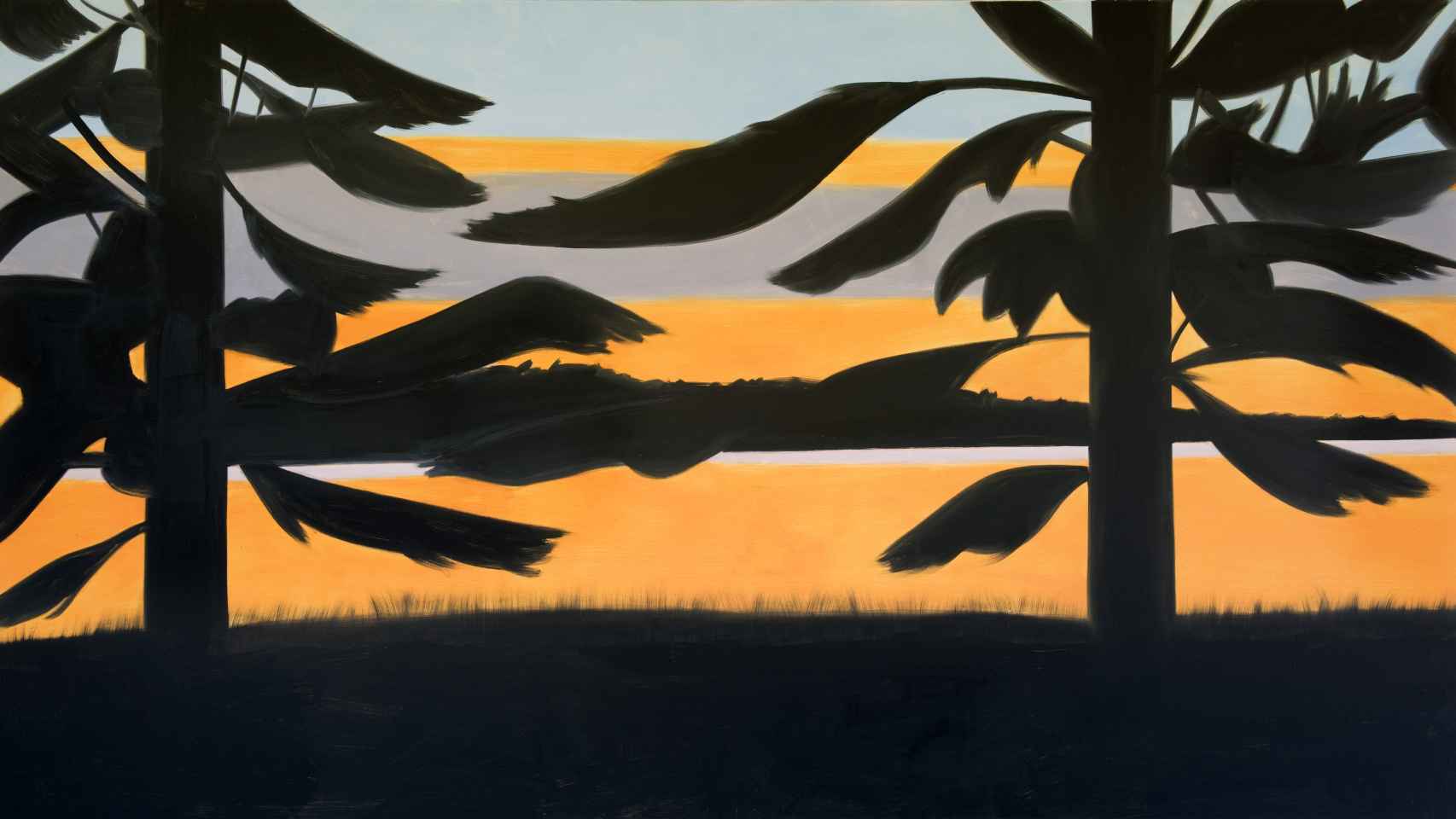 Alex Katz: 'Sunset #6', 2008. Colección Altec, Madrid