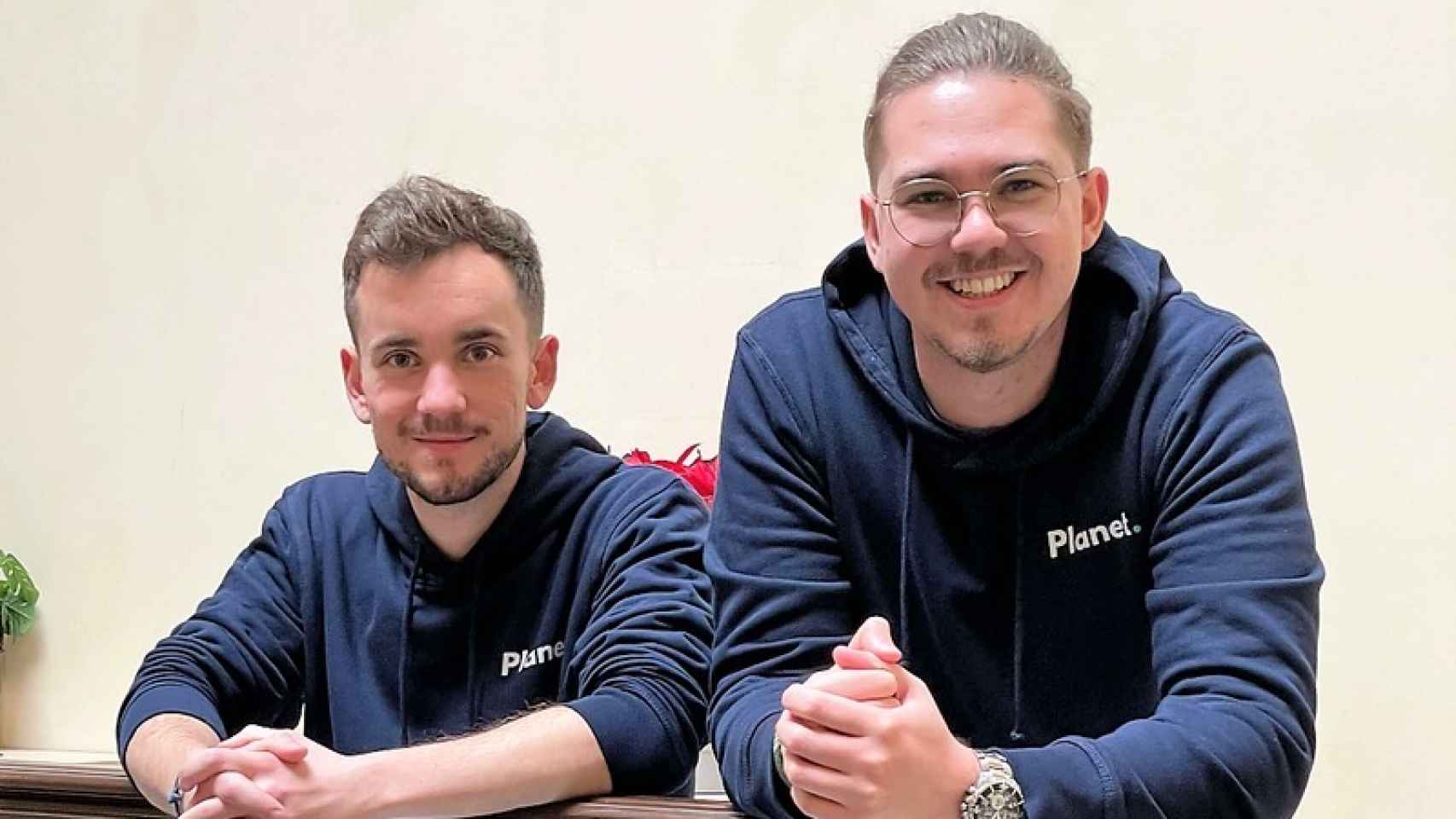 Los fundadores de Planet Dataset.