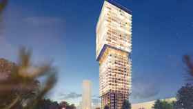 Vídeo del proyecto de Carlos Lamela para una torre de 32 plantas en Málaga.