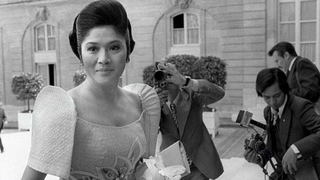 Imelda Marcos, de joven.