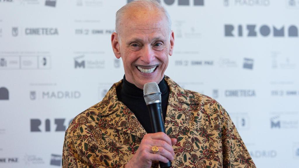 John Waters durante la presentación del Festival Rizoma este martes en Madrid. Foto: Gustavo Valiente/Europa Press