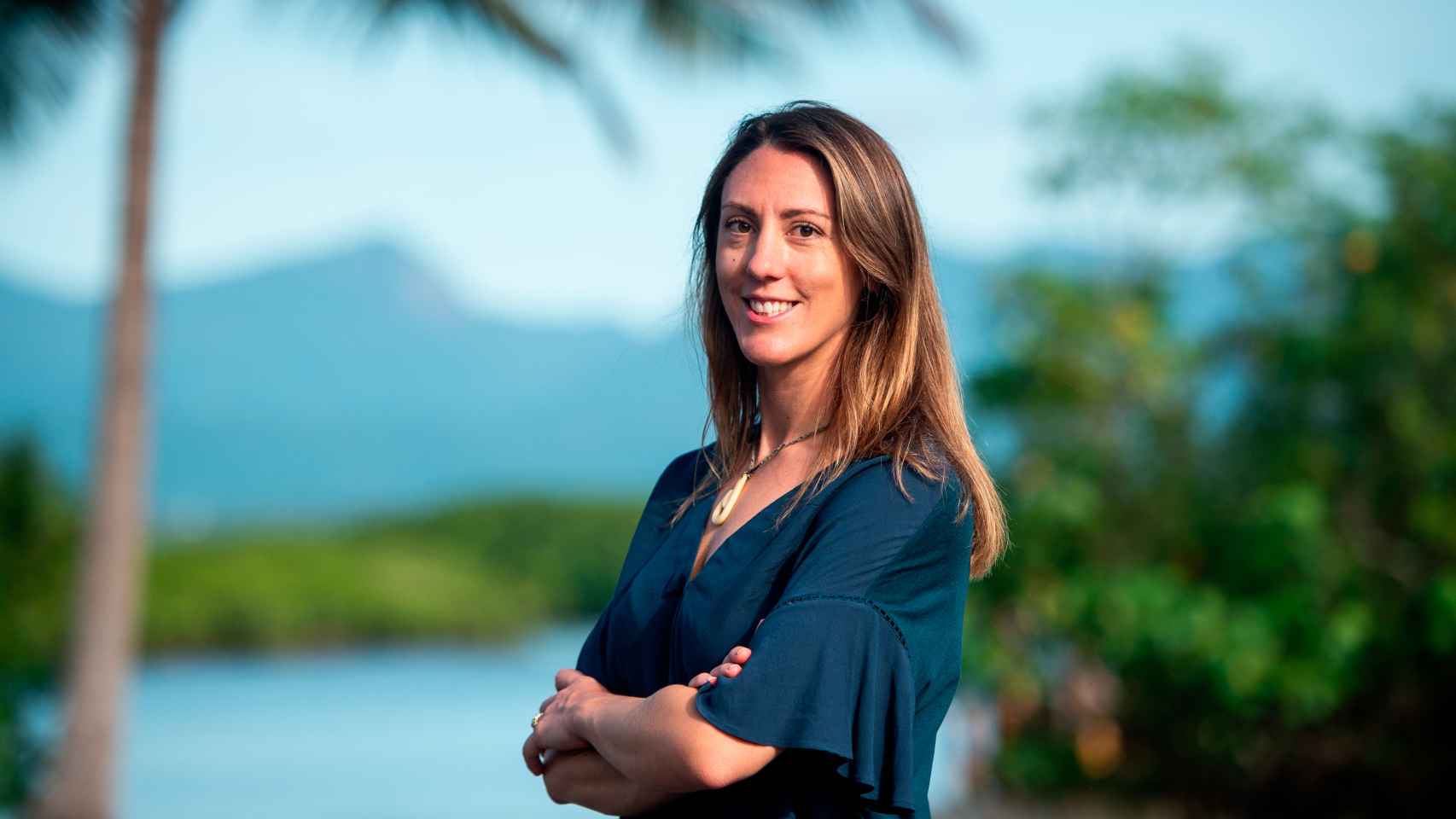 Emma Camp, bióloga marina británica que desarrolla su investigación sobre los corales en Australia.