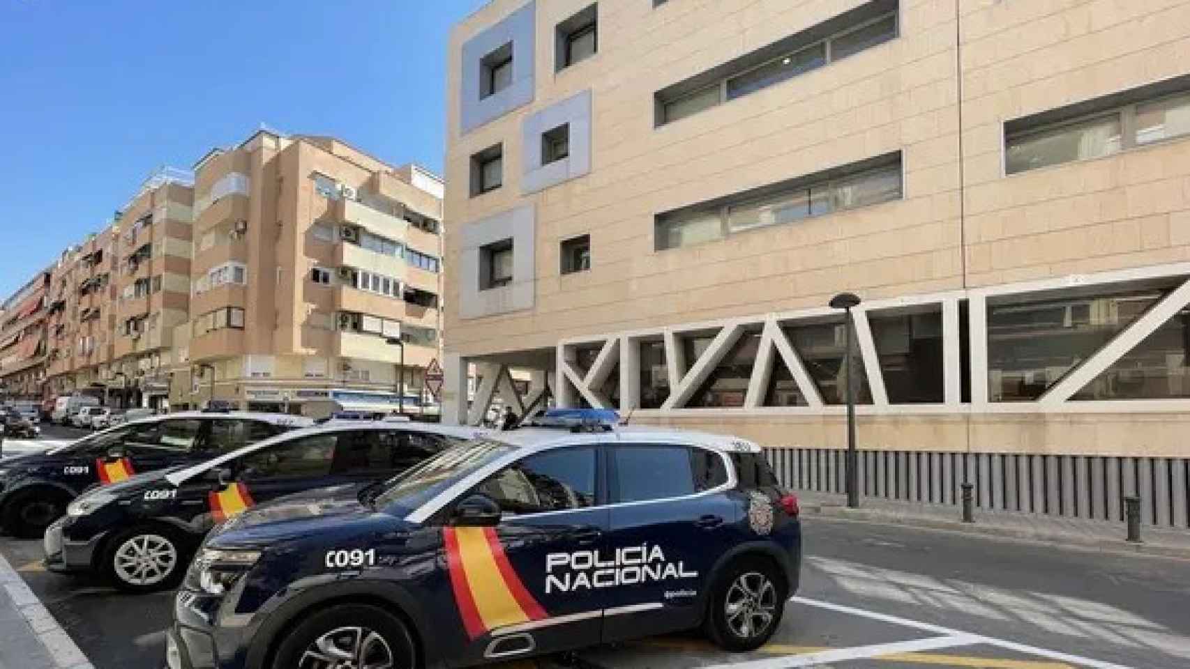 Dependencias de la Policía Nacional de Alicante.