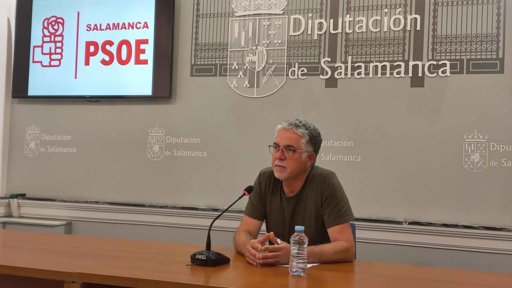 El alcalde de Morille y diputado socialista, Manuel Ambrosio Sánchez
