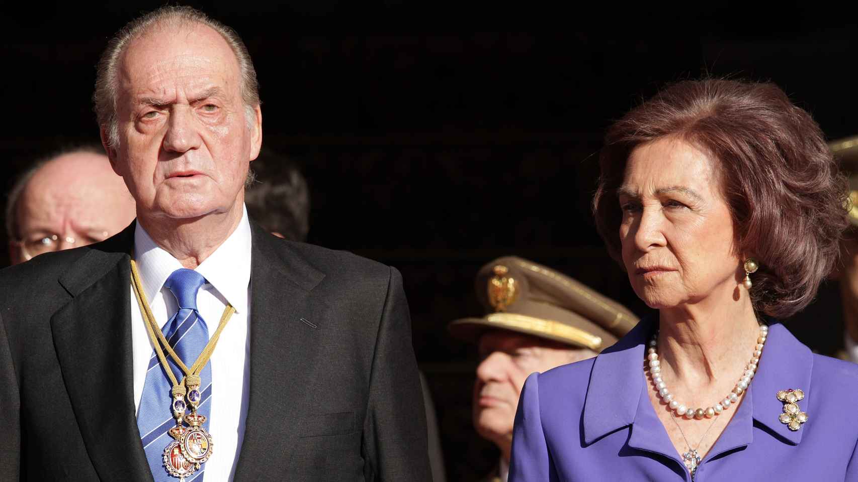 Los reyes eméritos Juan Carlos y Sofía en una imagen de archivo.