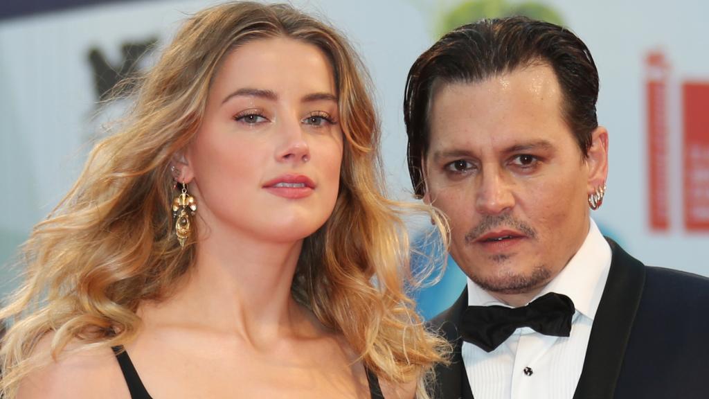 Johnny Depp y Amber Heard en una imagen de archivo.